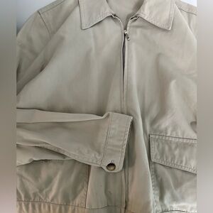 Old navy cropped khaki jacket